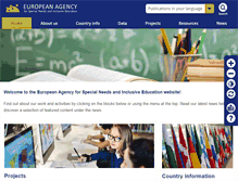 Tablet Screenshot of european-agency.org